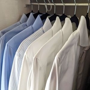 Bundle of 7 SuitSupply dress shirts Size 15.5